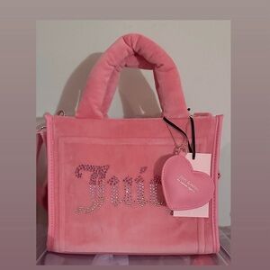 NWT Juicy Couture Pink Lemonade Big Spender-Mini Tote